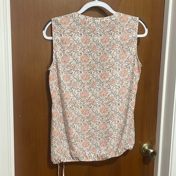 Sleeveless floral top - Picture 4 of 4